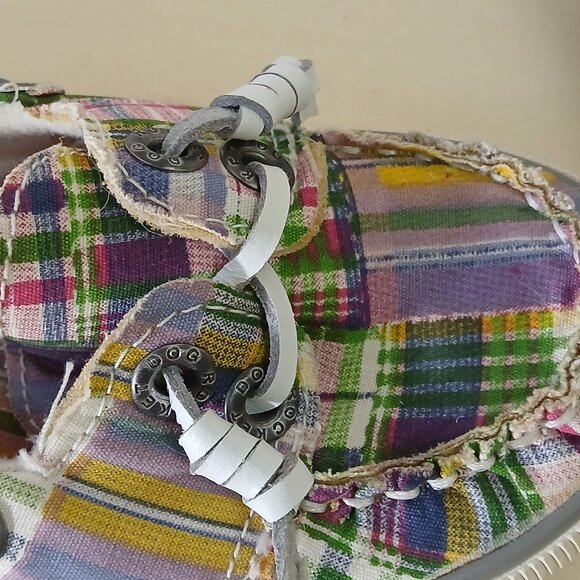 Rocket Dog slip-on plaid canvas shoes - size 5.5 - Picture 6 of 6